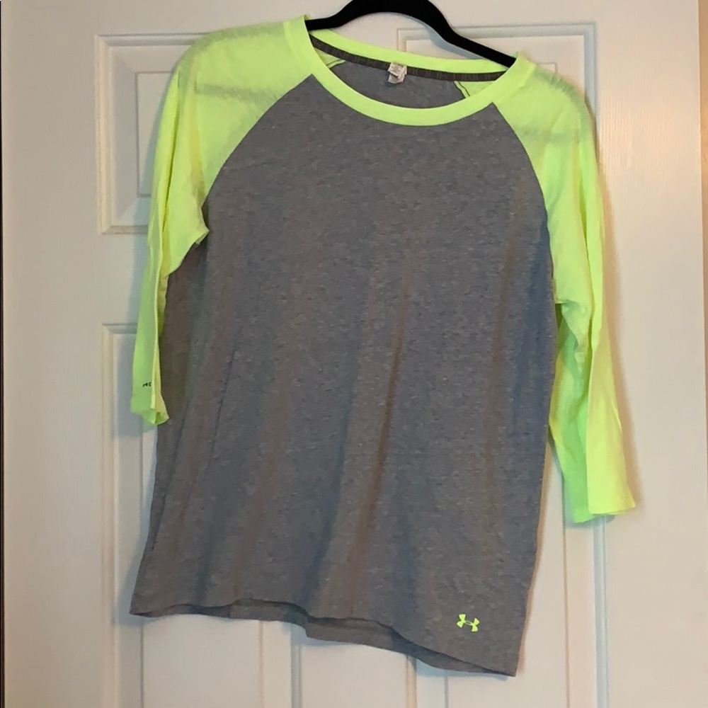 Under armor baseball tee